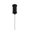 Kulista lampa wisząca ALURE MSE1501100606/MILK nad stół balls biała czarna