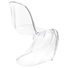 Designerskie krzesło salonowe Hover KH010100212 z tworzywa przezroczyste