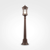 Lampa ogrodowa stojąca Salamanca O031FL-01BR retro brązowa