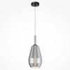 Zwieszana lampa Duality MOD271PL-01B8 Maytoni szklana czarny przydymiony