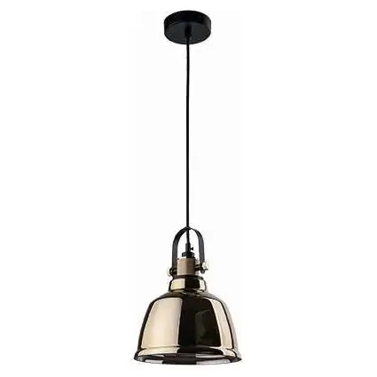 Wisząca LAMPA regulowana AMALFI 9153 Nowodvorski szklana OPRAWA industrialny ZWIS ruchomy złoty
