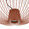 Metalowa lampa wisząca PUMPKIN 11495 druciana terakota