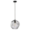 Lampa wisząca okrągła do salonu Sol 3369 TK Lighting szklana grafitowa