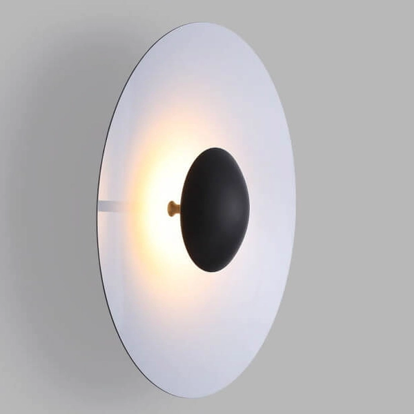 Salonowy kinkiet ścienny Retro ABR-KO12W-W LED 12W 2700K okrąg biały