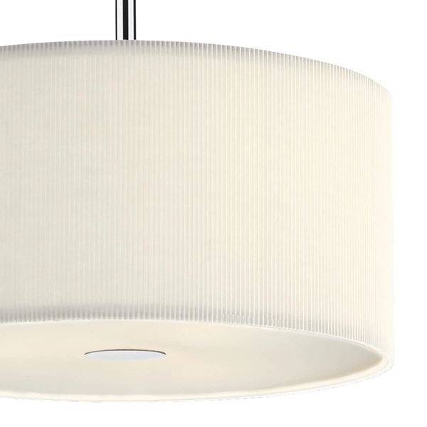 Jadalniana lampa wisząca Zaragoza ZAR1033 Dar Lighting srebrna kremowa