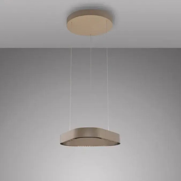 Wisząca lampa ze zmienną barwą Q-STRETTO brązowa 2689-97 1xLED 38W 2200-5000K regulowana