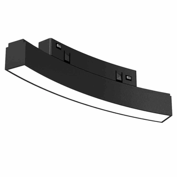 Zaokrąglona lampa magnetyczna Magnetic Track ML8687 LED 10W 3000K czarny