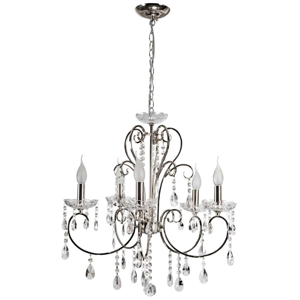 Żyrandol AURORA 35-96152 pałacowa z kryształkami maria teresa chrom