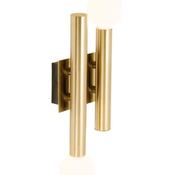 Kinkiet góra-dół Lucky 90054/31 art deco balls mosiądz