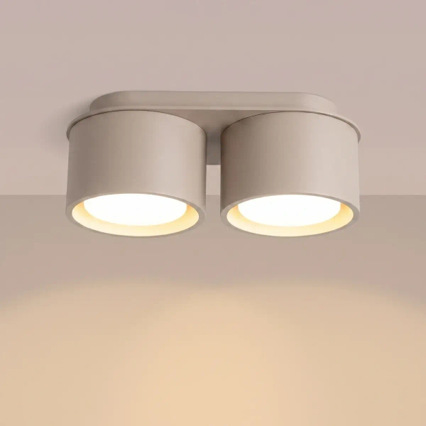 Sufitowa lampa tubki MODO kaszmirowa SL.2447 2xGx53 do salonu