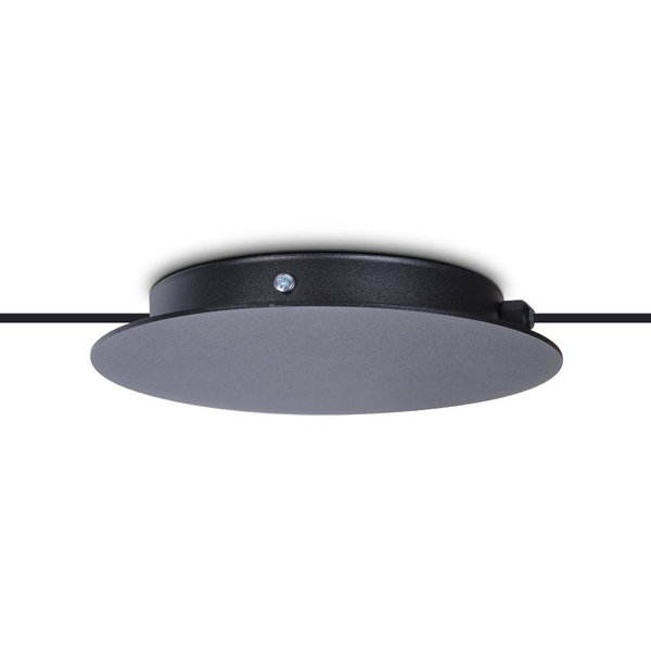 Wisząca LAMPA pająk Puerto K-4896 Kaja tuby metalowe do sypialni czarne