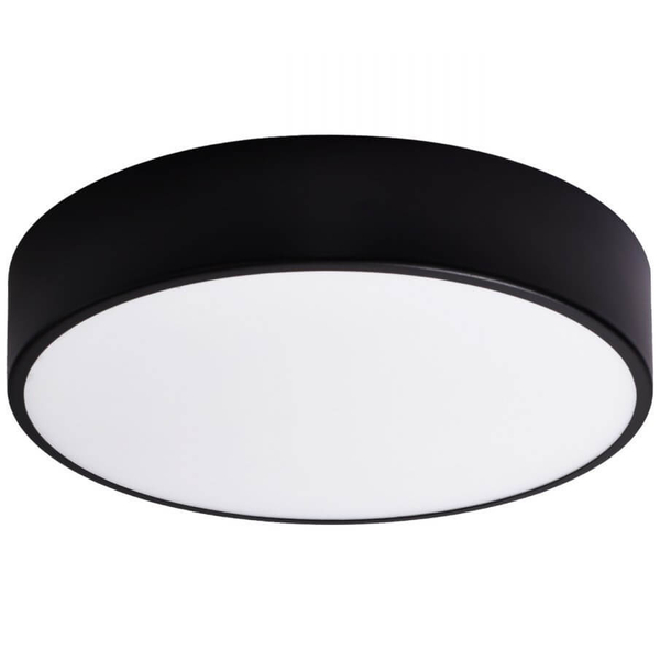Przysufitowa lampa czarna 137623619785 plafon do sypialni z sensorem ruchu
