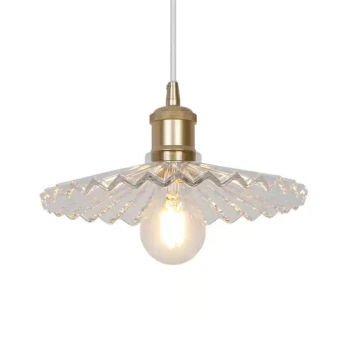 Szklana lampa wisząca TORINA 2213183000 nad stół przezroczysta