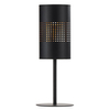 Stolikowa lampka ażurowa Bogart 5118 TK Lighting okrągła czarna