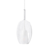 Wisząca lampa GRACE AZ6272 Azzardo do sypialni przezroczysta biała