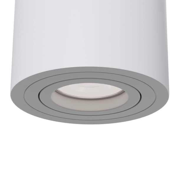 Lampa nastropowa tuba Atom C016CL-01W regulacja kąta światła biała