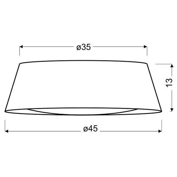 Lampa sufitowa RIVER 14-62963 dziecięca LED 16W 6500K abażurowa multikolor
