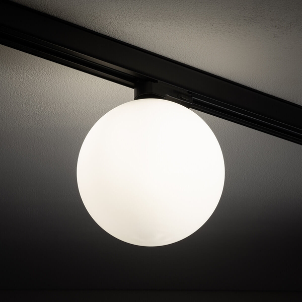 Lampa do 3-obwodowego systemu szynowego CTLS 11296 Nowodvorski kula czarna biała
