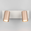 Sufitowa lampa regulowana VANTOS DL265802400 Trio tuby metalowe brązowe białe