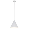 Salonowa lampa wisząca CONO 10008 stożkowa biały
