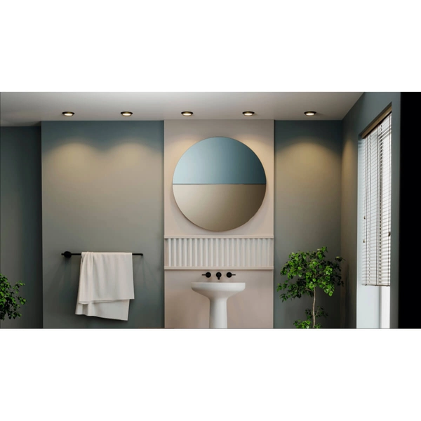 Lampa podsufitowa Hoop DL086-GX53-RD-B downlight okrągły czarny