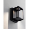 Loftowa lampa ścienna do ogrodu ORVENZA LE75189 LED 14W 3000K IP65 czarna