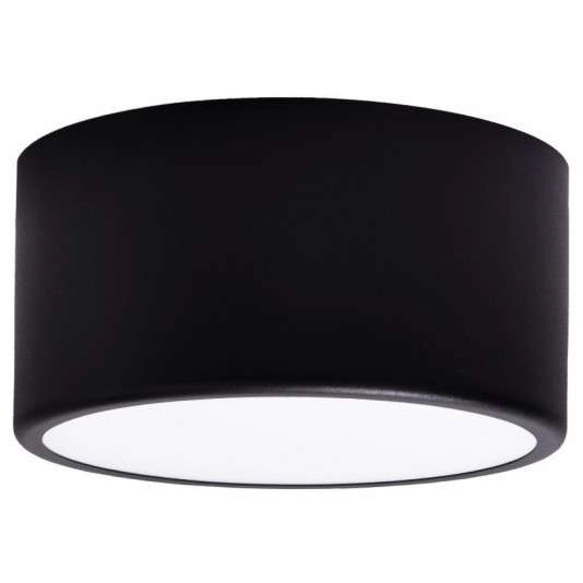 Plafon LAMPA sufitowa 137623691392 TEAM natynkowa OPRAWA metalowa LED 24W 3000K okrągła czarna