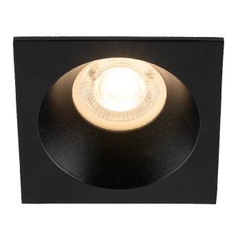 Łazienkowy downlight sufitowy Prisma 10581 kwadratowy IP65 czarny