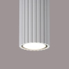Sufitowa lampa podłużna KARBON SL.1531 ryflowana tubka biała