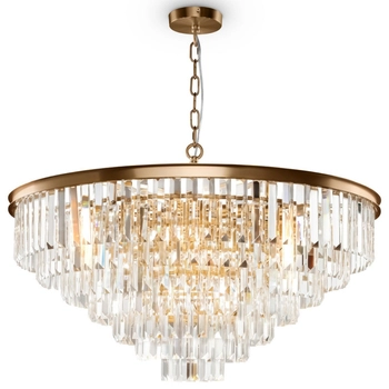 Pałacowy żyrandol Revero MOD085PL-16BS Maytoni kryształy mosiądz