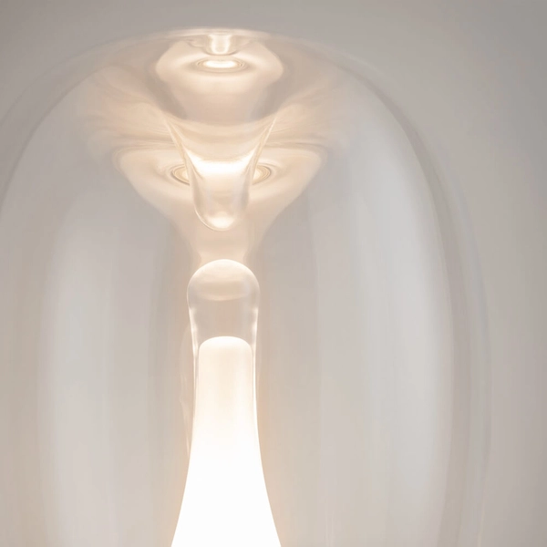 Nocna lampka Splash MOD282TL-L15G3K1 LED 9W 3000K złota przezroczysta