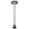 Metalowy słupek ogrodowy FRASER 462560178 grzyb IP54 szary