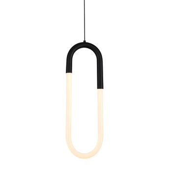 Owalna lampa wisząca NEXUS AZ5739 Azzardo LED 9W 3000K czarny