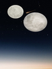 Kinkiet ścienny Lunar 627514000 Trio LED 22W 3000K moon księżyc biały
