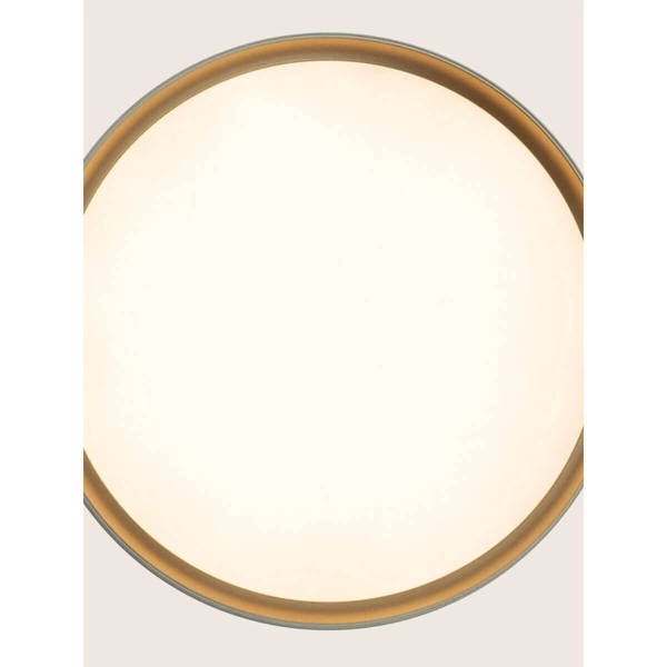 Plafon do salonu okrągły 25185 LED 20W 2700-4000K biały złoty