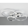 Przysufitowa lampa Cires R67364106 LED 27W 4000K pierścienie srebrny