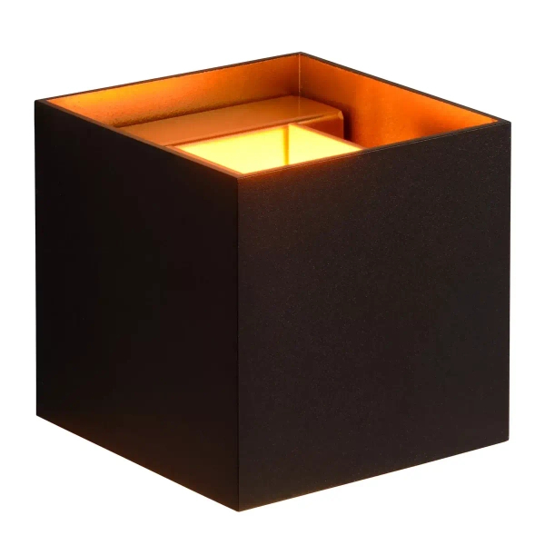 Kinkiet na ścianę XIO 09217/04/30 Lucide do salonu loft czarny