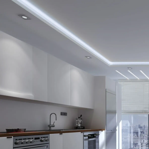 Taśma LED 314376 Polux 10W 6500K biała zimna IP20 biała