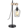 Stojąca LAMPKA stołowa FABIAN 5245 Rabalux industrialna LAMPA biurkowa czarna
