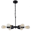 Zwis do salonu Sparta 36-09395 Candellux gwiazda loft czarny