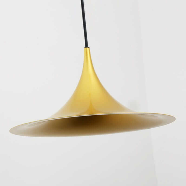 Wisząca lampa Oslo ABR-OSLO-G Abruzzo do biura kapelusz złota