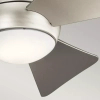Lampa sufitowa z wentylatorem Sola nikiel KLF-SOLA-34-BN 1xLED 10W 4000K IP23
