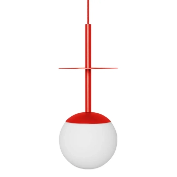 Wisząca lampa do kuchni PLAAT A PLA11212P0 czerwony pomarańczowy