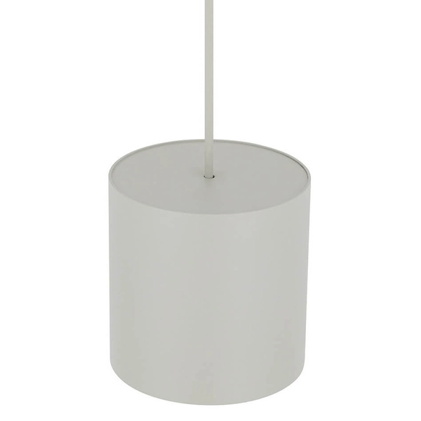 Zwieszana lampa salonowa tuba POINT 11513 jedwabisty szary