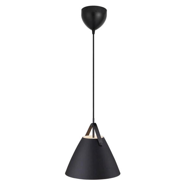 Wisząca lampa nad wyspę Strap 84333003 DFTP metalowa do kuchni czarna