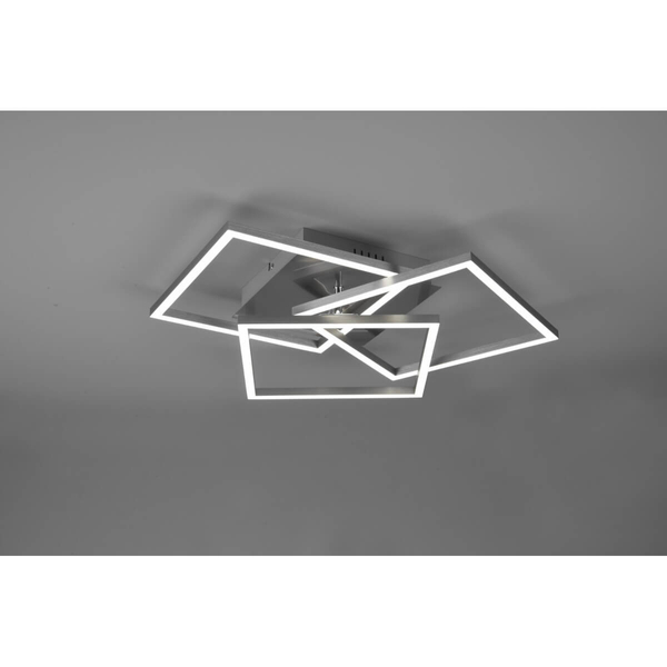 Lampa sufitowa CHOROS DL107-62883 LED 27W 2700 - 6000K kwadratowa srebrny