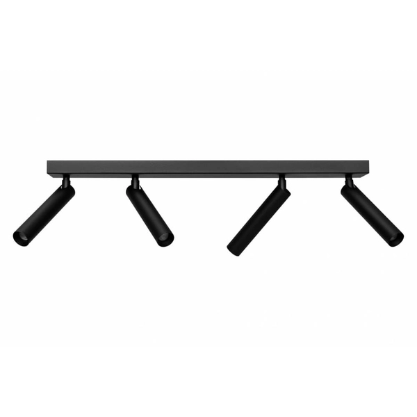 Lampa LED ścienno-sufitowa Roll 50922402 Kaspa 16,8W 3000K tuby czarne