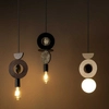 Klasyczna lampa wisząca Drops 11177 Nowodvorski minimalistyczna pokojowa czarna złota
