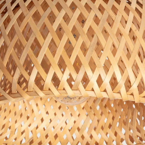 Natynkowa lampa bambusowa Boho ABR-PL-BH-MINI-E27 Abruzzo sufit naturalny
