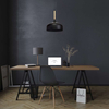 Wisząca LAMPA skandynawska TAYLOR MLP6218 Milagro metalowa OPRAWA loftowy ZWIS kopuła czarna